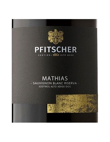 White Wines - Alto Adige Sauvignon Blanc DOC Riserva 'Mathias' 2018 (750 ml.) - Pfitscher - Pfitscher - 2