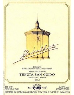 Red Wines - Toscana IGT 'Guidalberto' 2019 (750 ml.) - Tenuta San Guido - Tenuta San Guido - 2