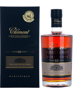 Rum - Rhum Tres Vieux Agricole '15 Year Old' (700 ml. cofanetto regalo) - Clement - Clement - 1