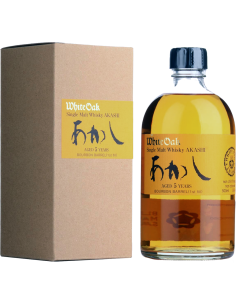 Whisky Single Malt - Single Malt '5 Years Old' Japanese Whisky (500 ml. astuccio) - White Oak Distillery - Akashi - Akashi - 1