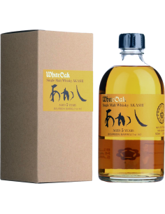Whisky - Single Malt '5 Years Old' Japanese Whisky (500 ml. astuccio) - White Oak Distillery - Akashi - Akashi - 1