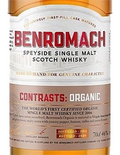Whisky - Single Malt Scotch Whisky Speyside 'Organic 2012' (700 ml. astuccio) - Benromach - Benromach - 3