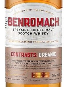 Whiskey - Single Malt Scotch Whisky Speyside 'Organic 2012' (700 ml. boxed) - Benromach - Benromach - 3