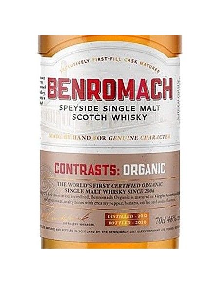 Single Malt Scotch Whisky Speyside 'Organic' 2012 (700 ml. astucciato) Benromach Benromach - 3
