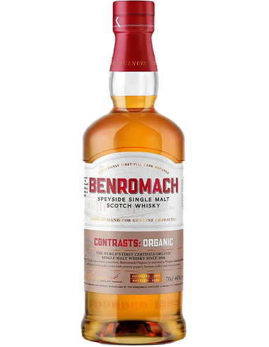 Single Malt Scotch Whisky Speyside 'Organic' 2012 (700 ml. mit etui) Benromach Benromach - 2
