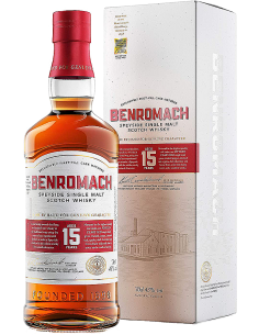 Whisky - Single Malt Scotch Whisky Speyside '15 Years Old' (700 ml. astuccio) - Benromach - Benromach - 1