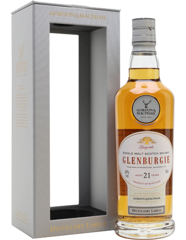Single Malt Scotch Whisky 'Glenburgie' 1998 Distillery Labels 21 Years (700 ml. astuccio) - Gordon & Macphail Gordon & Macphail 