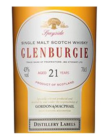 Whisky - Single Malt Scotch Whisky 'Glenburgie' 21 Years (700 ml. astuccio) - Gordon & Macphail - Gordon & Macphail - 3