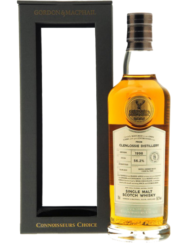 Whisky - Single Malt Scotch Whisky 'Glenlossie' 1998 Connoisseurs Choice 20 Years (700 ml. astuccio) - Gordon & Macphail - Gordo