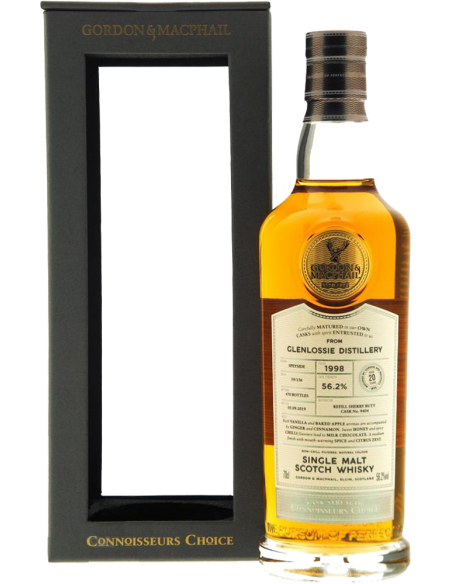Single Malt Scotch Whisky 'Glenlossie' 1998 Connoisseurs Choice 20 Jahre (700 ml. mit etui) Gordon & Macphail Gordon & Macphail 