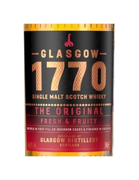 Single Malt Scotch Whisky 'The Original' (500 ml. bit etui) 1770 Glasgow 1770 Glasgow - 3