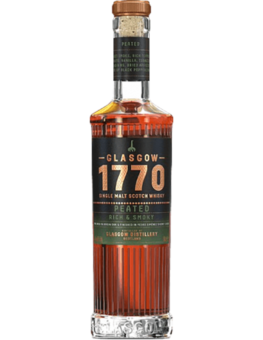 Whisky - Single Malt Scotch Whisky 'Peated' (500 ml. astuccio) - 1770 Glasgow - 1770 Glasgow - 2