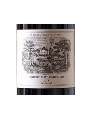 Pauillac AOC Premier Grand Cru Classe' 'Chateau Lafite Rothschild' 2018 (750 ml.) Chateau Lafite Rothschild Chateau Lafite Roths