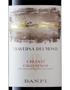 Red Wines - Chianti Colli Senesi DOCG 'Traversa dei Monti' 2019 (750 ml.) - Banfi - Castello Banfi - 2