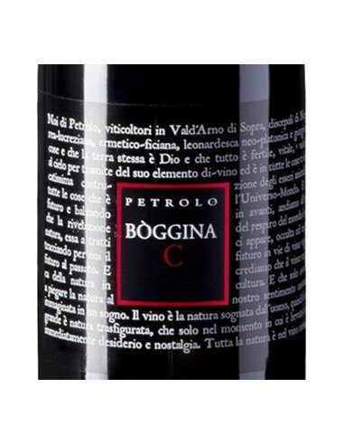 Vini Rossi - Valdarno di Sopra DOC 'Boggina C' 2018 (750 ml.) - Petrolo - Petrolo - 2