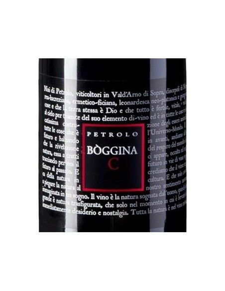 Valdarno di Sopra DOC Sangiovese 'Boggina C' 2018 (750 ml.) Petrolo Petrolo - 2