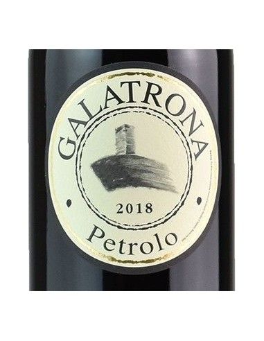 Valdarno di Sopra DOC Merlot 'Galatrona' 2018 (750 ml.) Petrolo Petrolo - 2