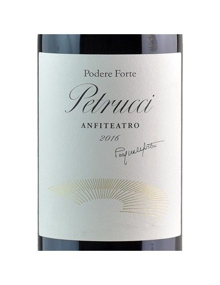 Orcia DOC Sangiovese 'Petrucci Anfiteatro' 2016 (750 ml.) Podere Forte Podere Forte - 2 Orcia DOC Sangiovese 'Petrucci Anfiteatro' 2016 (750 ml.) Podere Forte Podere Forte - 2