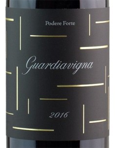 Vini Rossi - Toscana IGT 'Guardiavigna' 2016 (750 ml.) - Podere Forte - Podere Forte - 2