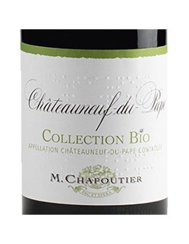 Red Wines - Chateauneuf du Pape Collection Bio 2015 (750 ml.) - M. Chapoutier - M. Chapoutier - 2