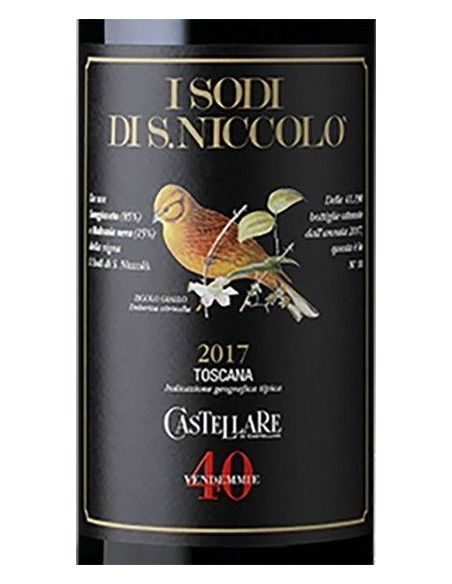 Toscana Rosso IGT 'I Sodi di S. Niccolo' Limited Edition 2017 (750 ml.) Castellare di Castellina Castellare di Castellina - 2