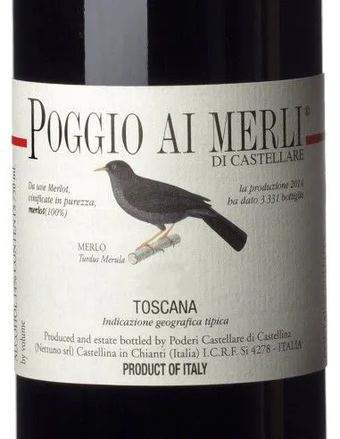 Toscana IGT Merlot 'Poggio ai Merli' 2019 (750 ml.) Castellare di Castellina Castellare di Castellina - 2