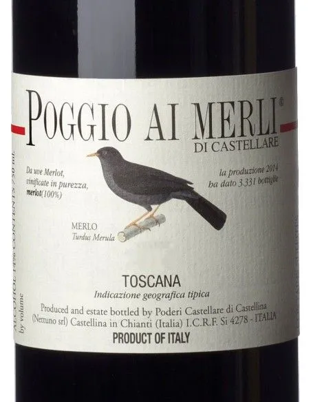 Toscana IGT Merlot 'Poggio ai Merli' 2019 (750 ml.) Castellare di Castellina Castellare di Castellina - 2