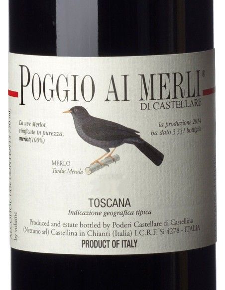 Toscana Merlot IGT 'Poggio ai Merli' 2019 (750 ml.) Castellare di Castellina Castellare di Castellina - 2