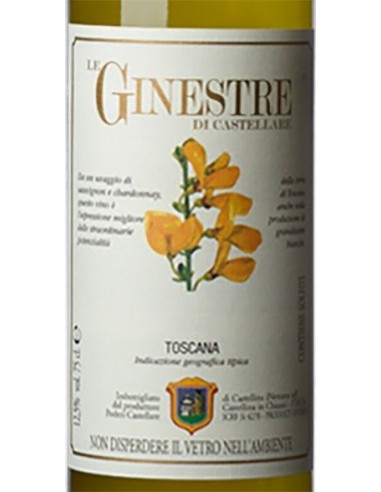 White Wines - Toscana Bianco IGT 'Le Ginestre' 2020 (750 ml.) - Castellare di Castellina - Castellare di Castellina - 2