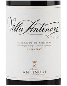 Vini Rossi - Chianti Classico Riserva DOCG 'Villa Antinori' 2018 (750 ml.) - Antinori - Antinori - 2