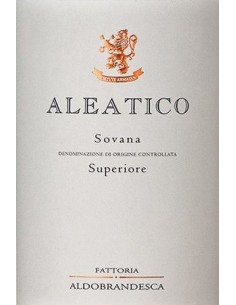 Red Wines - Aleatico 'Sovana' DOC Superiore Fattoria Aldobrandesca 2019 (500ml) - Antinori - Antinori - 2